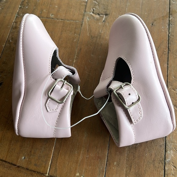 Natik light pink soft sole Spanish boutique Mary Jane shoes - Picture 6 of 8
